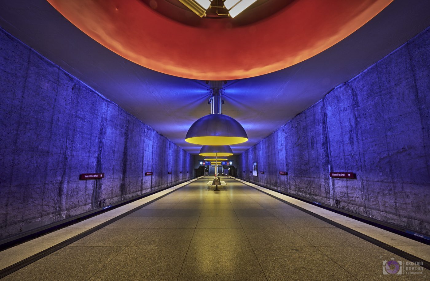 U-Bahn Haltestelle Westfriedhof